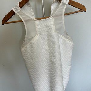 White Cooper & Ella Tank Blouse Sz XS